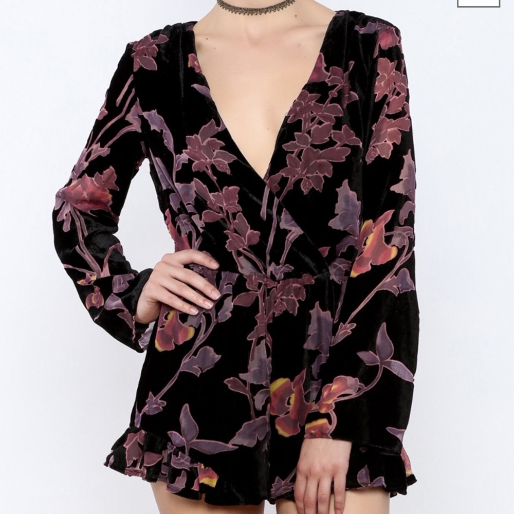 Floral romper
